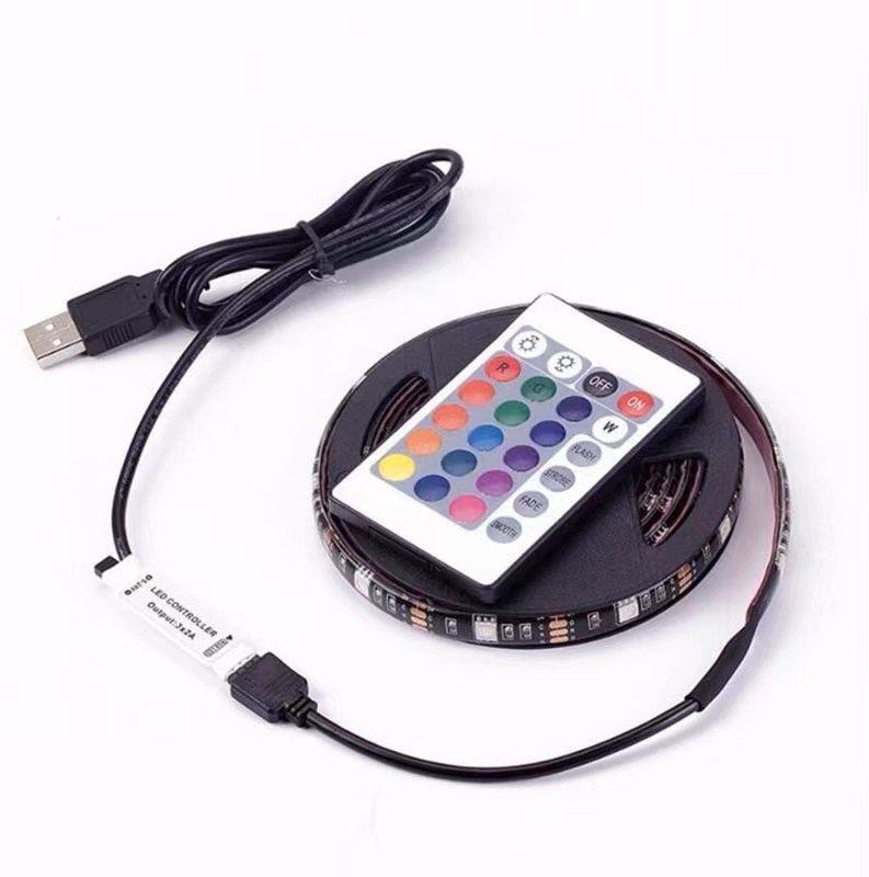 نوار نور smd rgb 5050، نوار نور LED کنترل از راه دور کلید IR24، نوار نور LED RGB 5 5050 متری-LEDER، نور زیر آب، نور مدفون، نور چمن، نورافکن، نور دیوار، نور باغ، نور وال واشر، منبع نور خطی، ,روشن نور,نور پایین,نوار نور,لوستر,نور رومیزی,نور خیابان,نور حاشیه بالا,نور رشد,نور غیر استاندارد سفارشی,پروژه نورپردازی داخلی,پروژه نورپردازی در فضای باز