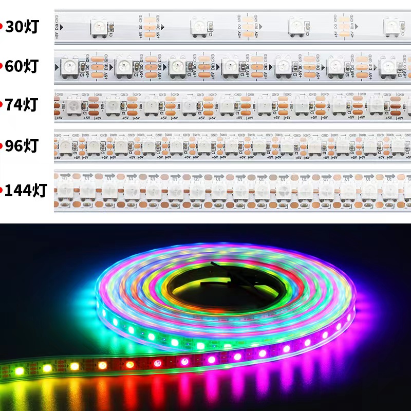 2812 led strip IP67, led strip waterproof,led strip wall lights,Chinese manufacturer-LEDER,Underwater light,Buried light,Lawn light,Floodlight,Wall light,Garden light,Wall Washer light,Line light,Point light source,Track light,Down light,light strip,Chandelier,Table light,Street light,High bay light,Grow light,Non-standard custom light,Interior lighting project,Outdoor lighting project