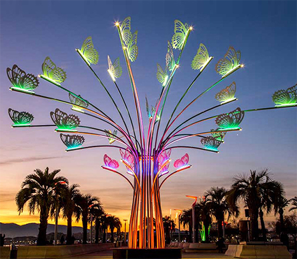 Outdoor Colorful Butterfly Decorative Lights, Square Landmark Lights, DXM Control System Modeling Lights,Best China Manufacturer-LEDER,Underwater light,Buried light,Lawn light,Floodlight,Wall light,Garden light,Wall Washer light,Line light,Point light source,Track light,Down light,light strip,Chandelier,Table light,Street light,High bay light,Grow light,Non-standard custom light,Interior lighting project,Outdoor lighting project